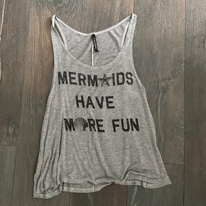 Women’s mermaid summer tank top